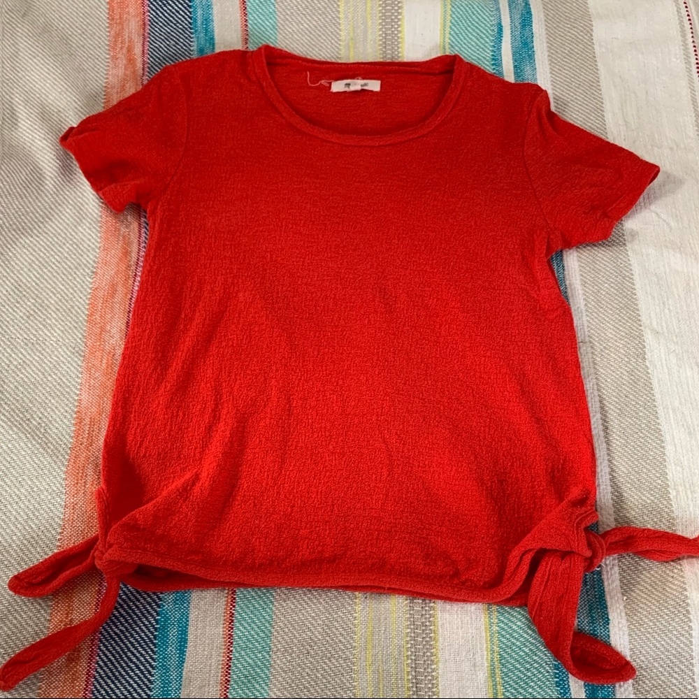 Madewell side-tie top